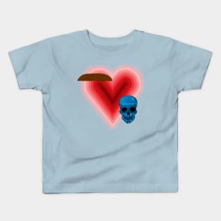 Boney stache Kids T-Shirt